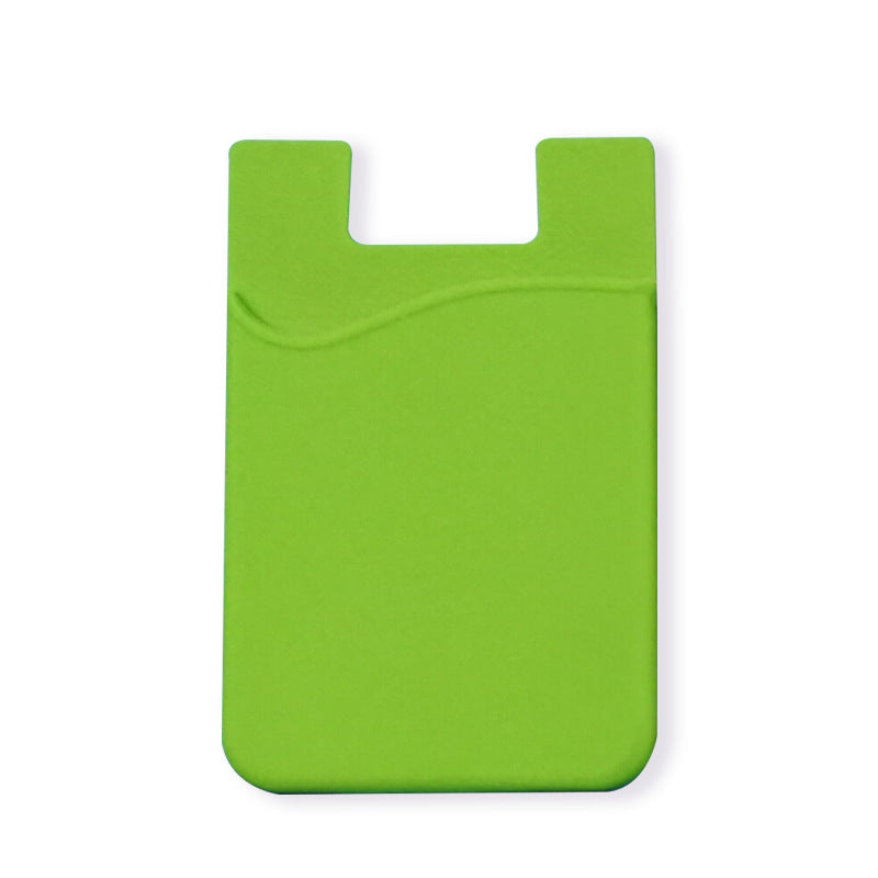 Silicone Mobile Phone Back Pasted Card Holder