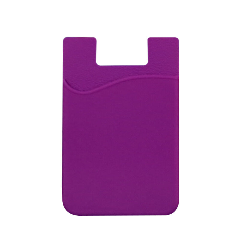 Silicone Mobile Phone Back Pasted Card Holder